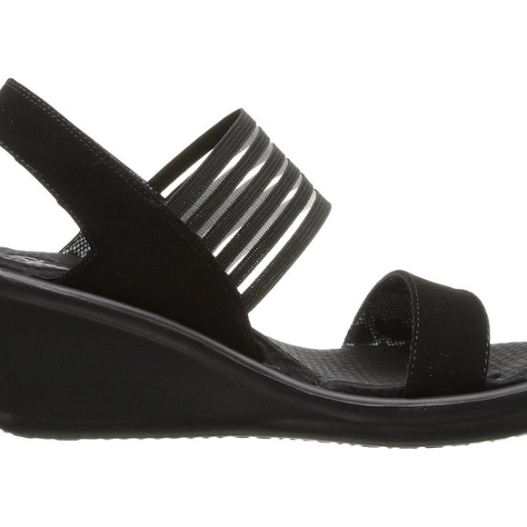 SKECHERS Rumblers-Sci-Fi Women's Wide Width Casual Wedge Sandals - Picture 3 of 7